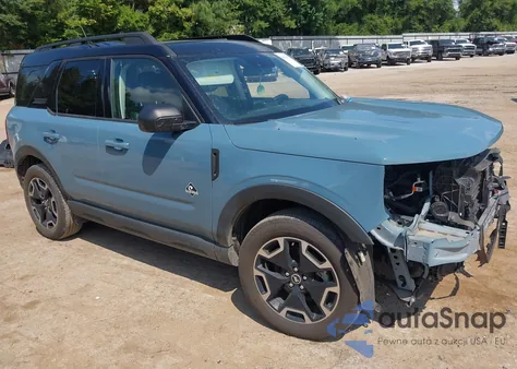 2021 Ford Bronco Sport Outer Banks из США, поврежденный, VIN 3FMCR9C68MRB09475